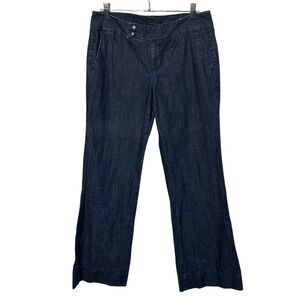 Tommy Hilfiger American Splendor Mid Rise Trousers size 6 indigo blue